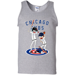 Chicago Cubs Baseball Rick And Morty Tank Top - The White Eagles
