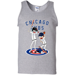 Chicago Cubs Baseball Rick And Morty Tank Top - The White Eagles