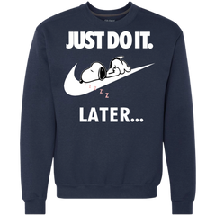 Just Do It The Peanuts Movie Snoopy Nike Logo Sweatshirt - The White Eagles