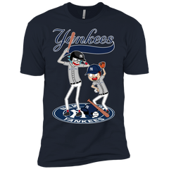 New York Yankees Baseball Rick And Morty Men's Sleeve Shirt - The White Eagles