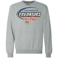 Dilly Dilly A True Friend Of The Nashville Predators Sweatshirt - The White Eagles