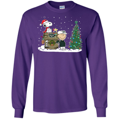 New York Jets Snoopy The Peanuts Ugly Christmas Sweater  Super Bowl LS Cotton T-Shirt - The White Eagles