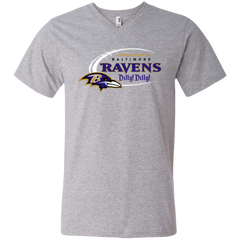 Nfl Dilly Dilly Ravens A True Friend Of The Ravens Men's V-Neck T-Shirt - The White Eagles