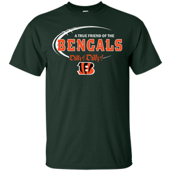 Dilly Dilly Cincinnati Bengals A True Friend Of The Bengals Cotton T-Shirt - The White Eagles