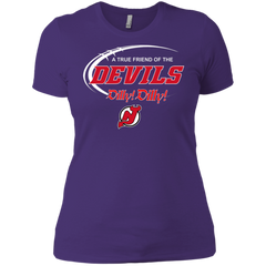 Dilly Dilly A True Friend Of The New Jersey Devils Ladies' Shirt - The White Eagles