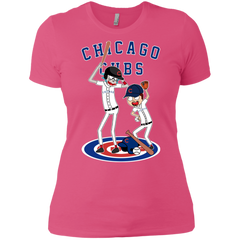Chicago Cubs Baseball Rick And Morty Ladies' Shirt - The White Eagles