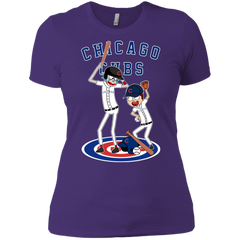 Chicago Cubs Baseball Rick And Morty Ladies' Shirt - The White Eagles