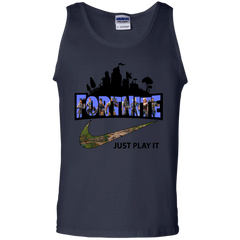 Fortnite Just Play It Nike Logo Tank Top - The White Eagles
