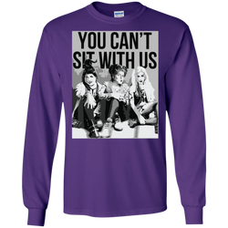You Can't Sit With Us Hocus Horror Halloween Shirt LS Cotton T-Shirt - The White Eagles