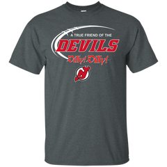 Dilly Dilly A True Friend Of The New Jersey Devils Cotton T-Shirt - The White Eagles