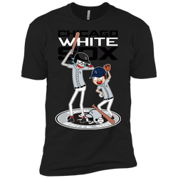 Chicago White Sox Baseball Rick And Morty Men's Sleeve Shirt - The White Eagles