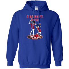 Cincinnati Reds Baseball Rick And Morty Hoodie - The White Eagles