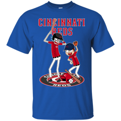 Cincinnati Reds Baseball Rick And Morty Cotton T-Shirt - The White Eagles