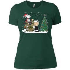Oakland Raiders Snoopy The Peanuts Ugly Christmas Sweater  Super Bowl Ladies' Shirt - The White Eagles
