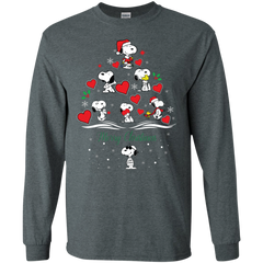 Snoopy Merry Christmas The Peanuts Movie LS Cotton T-Shirt - The White Eagles