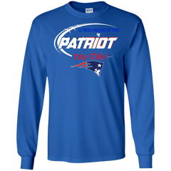 Dilly Dilly Patriots A True Friend Of The Patriots LS Cotton T-Shirt - The White Eagles