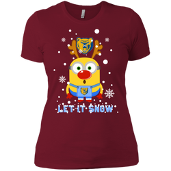 Minion Northern Colorado Bears Ugly Christmas Sweaters Let It Snow Ladies' Shirt - The White Eagles