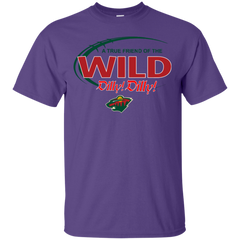 Dilly Dilly A True Friend Of The Minnesota Wild Cotton T-Shirt - The White Eagles