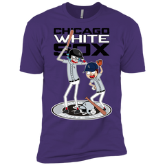 Chicago White Sox Baseball Rick And Morty Men's Sleeve Shirt - The White Eagles