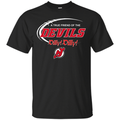 Dilly Dilly A True Friend Of The New Jersey Devils Cotton T-Shirt - The White Eagles