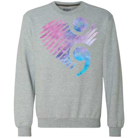 You Matter Don't Let Your Story End Semicolon Shirt Sweatshirt - The White Eagles