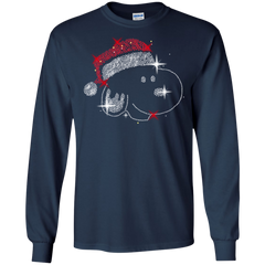 Christmas Diamond Snoopy Ugly Christmas Sweater LS Cotton T-Shirt - The White Eagles