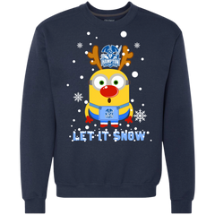 Minion Hampton Pirates Ugly Christmas Sweaters Let It Snow Sweatshirt - The White Eagles
