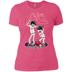 St Louis Cardinals Baseball Rick And Morty Ladies' Shirt - The White Eagles