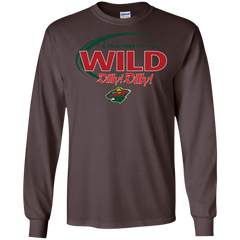 Dilly Dilly A True Friend Of The Minnesota Wild LS Cotton T-Shirt - The White Eagles