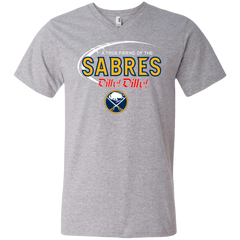 Dilly Dilly A True Friend Of The Buffalo Sabres Men's V-Neck T-Shirt - The White Eagles