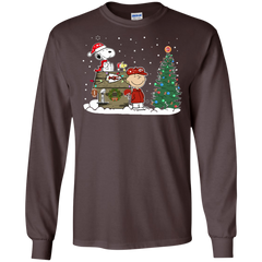 Kansas City Chiefs Snoopy The Peanuts Ugly Christmas Sweater  Super Bowl LS Cotton T-Shirt - The White Eagles