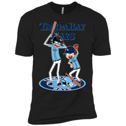 Tampa Bay Rays Baseball Rick And Morty Men's Sleeve Shirt - The White Eagles