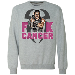 Roman Reigns Fuck Cancer Breast Cancer Awareness Sweatshirt - The White Eagles