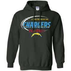 Dilly Dilly Los Angeles Chargers A True Friend Of The Chargers Hoodie - The White Eagles