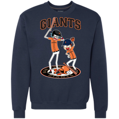 San Francisco Giants Baseball Rick And Morty Sweatshirt - The White Eagles