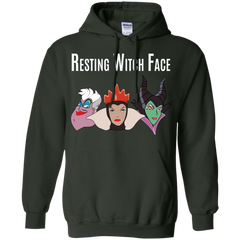Maleficent Disney Shirt. Resting Witch Face Halloween Shirt Hoodie - The White Eagles