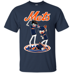 New York Mets Baseball Rick And Morty Cotton T-Shirt - The White Eagles