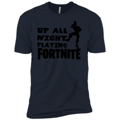 Fortnite Up All Night Playing Fortnite Men's Sleeve Shirt - The White Eagles