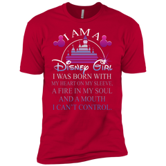 I Am A Disney Girl I Can't Control T-shirts Men's Sleeve Shirt - The White Eagles