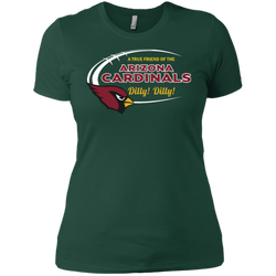 Dilly Dilly Arizona Cardinals A True Friend Of The Cardinals Ladies' Shirt - The White Eagles