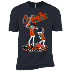 Baltimore Orioles Baseball Rick And Morty Men's Sleeve Shirt - The White Eagles