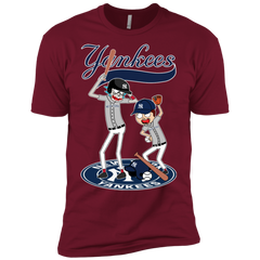 New York Yankees Baseball Rick And Morty Men's Sleeve Shirt - The White Eagles