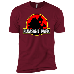 Fortnite Battle Royale Pleasant Park Jurassic Park Men's Sleeve Shirt - The White Eagles