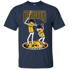Pittsburgh Pirates Baseball Rick And Morty Cotton T-Shirt - The White Eagles