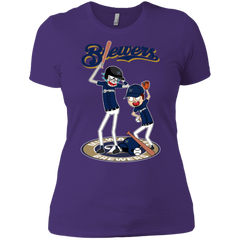 Milwaukee Brewers Baseball Rick And Morty Ladies' Shirt - The White Eagles
