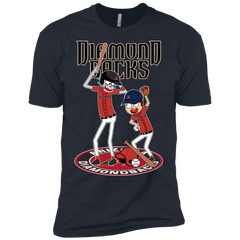 Arizona Diamondbacks Baseball Rick And Morty Men's Sleeve Shirt - The White Eagles