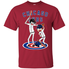 Chicago Cubs Baseball Rick And Morty Cotton T-Shirt - The White Eagles
