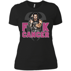 Roman Reigns Fuck Cancer Breast Cancer Awareness Ladies' Shirt - The White Eagles