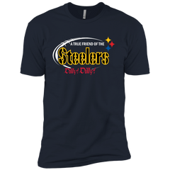 Dilly Dilly Pittsburgh Steelers A True Friend Of The Steelers Men's Sleeve Shirt - The White Eagles