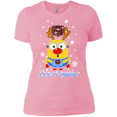 Minion Missouri State Bears Ugly Christmas Sweaters Let It Snow Ladies' Shirt - The White Eagles